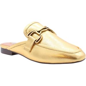 Bibi Lou - Moronus - Casual Schoenen - Goud Geel - Leer - Slip-on Ontwerp