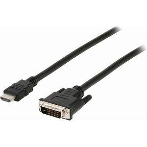 DVI-D Dual Link - HDMI kabel / zwart - 2 meter