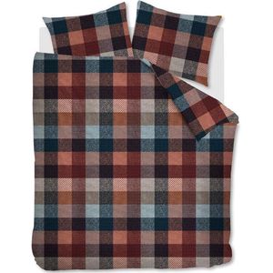 Beddinghouse Beckett Dekbedovertrek - Tweepersoons - 200x200/220 cm - Terra