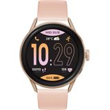 Ice Watch Ice Smart 2.0 - Rose-Gold - Nude 023068 Horloge - Siliconen - Crème - Ø 39 mm
