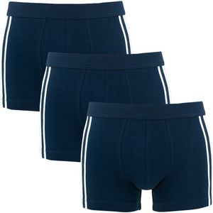 SCHIESSER 95/5 Stretch shorts (3-pack) - donkerblauw - Maat: S