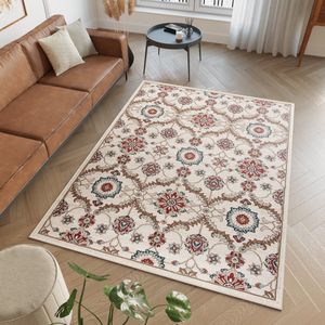 Tapiso Dubai Vloerkleed Tapijt Oriental Oosters Gebloemd Maat- 120x170