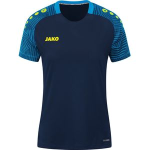 Jako - T-shirt Performance - Dames Voetbalshirt Blauw-44