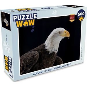 Puzzel Adelaar - Vogel - Snavel - Zwart - Legpuzzel - Puzzel 500 stukjes