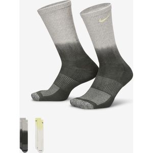 Nike Everyday Plus Cushioned Crew Sock - 2-Pack - Multi Color Groen - 46-50