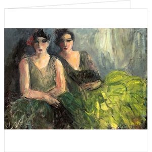 Flamencodanseressen - Kaartenbizz - Wenskaart - Kunstkaart - Vrouwen