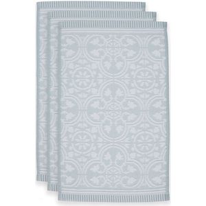 PIP Studio badgoed Tile de Pip light blue - gastendoekje 30x50 cm