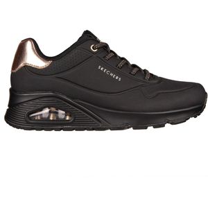 Skechers Uno-Shimmer Away dames sneakers - Zwart - Maat 38