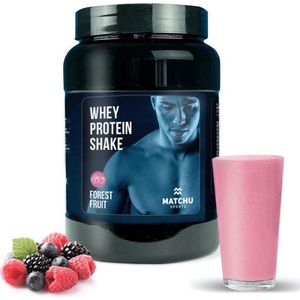 Matchu Sports - Proteïne poeder - Eiwitshake - Whey protein - Forest Fruit - 1 kg - 35 porties