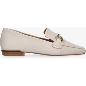 Tango | Eloise 2-c off white leather loafer - natural sole | Maat: 40