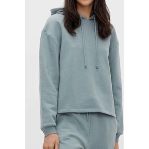 Pieces Hoodie - Loungewear Top - Chili Colours - S - Blauw