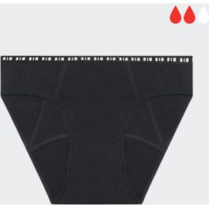 Dim Protect Menstruatie slip - 0HZ Black - maat 170/176 (176) - Meisjes Kinderen - Katoen/polyester- KAY7-0HZ-176