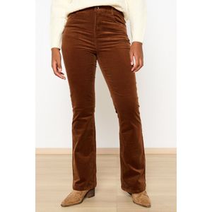 LolaLiza Broek P Cordflar2d 06004508 3814 Camel Dames Maat - W36