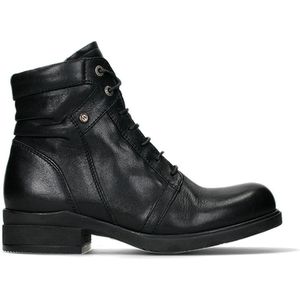 Wolky Biker boots Center zwart leer