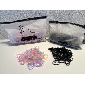 1000Stuks Elastic bands - Meisjes - Baby - Kinderen - Haar Elastieken - Elastiek