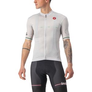 Castelli Giro Italia 2022 Mortirolo Korte Mouwen Fietsshirt Grey XL Heren