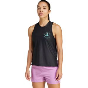 adidas Performance Own the Run Runners Tanktop - Dames - Zwart- XS