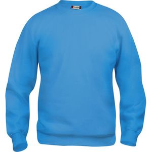 Clique Basic Roundneck Sweater Turquoise maat M
