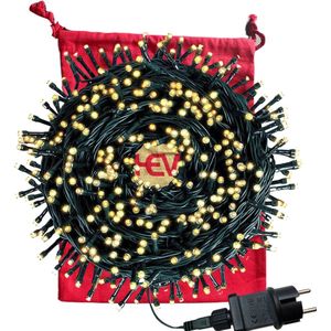 LED Kerstverlichting buiten–LED Kerstverlichting binnen–240 lampjes 18 m snoer-Warm licht