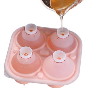 Livano Ijsblokjesvormen - Ijsblokjesvorm - Ijsblokjesmakers - Ijsblokje - Whiskey - Zomer - Rozen IJsblokjesvorm - Lichtroze