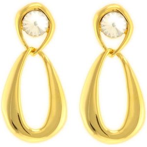 Behave Oorbellen goud-kleur hangers 4cm