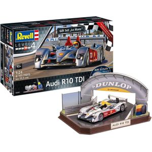 1:24 Revell 05682 Audi R10 TDI LeMans Racing Car + 3D Puzzle - Gift Set Plastic Modelbouwpakket-