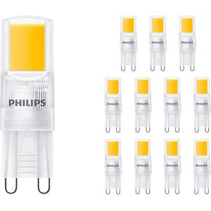 Voordeelpak 12x Philips Corepro LEDCapsule G9 2W 220lm - 827 Zeer Warm Wit | Vervangt 25W.