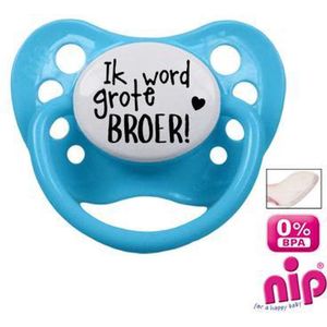 Babygoodies Fopspeen 'Ik word grote broer'