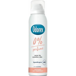 3x Odorex Deodorant Spray 0% 150 ml