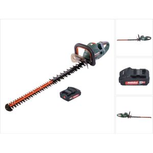 Metabo HS 18 LTX BL 75 accu heggenschaar 18 V 75 cm borstelloos + 1x accu 2.0 Ah - zonder oplader