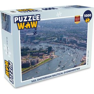 Puzzel SAIL Amsterdam nautical evenementen - Legpuzzel - Puzzel 1000 stukjes volwassenen