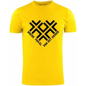 Breda parel van het zuiden Geel T-shirt