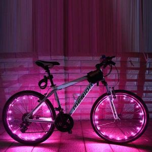 LED Fietswiel Verlichting String - 2.2 Meter - Roze