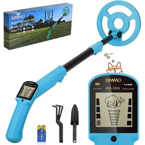 Metaaldetector voor Kinderen - Lichtgewicht en Verstelbaar met Waterdichte Spoel - Ideaal voor Beginners en Avonturen in de Natuur