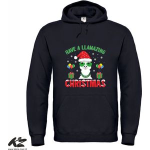 Klere-Zooi - Have a Llamazing Christmas - Hoodie - 4XL