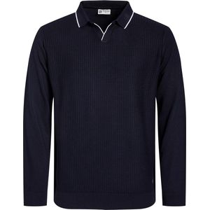 Gabbiano Poloshirt Gestructureerde Polo 234925 301 Navy Mannen Maat - XL