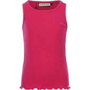 LOOXS Little 2412-7456-222 Meisjes T-Shirt - Maat 92 - Roze van 60% COTTON 40% POLYESTER IRREGULAR DROP, 260 GSM.