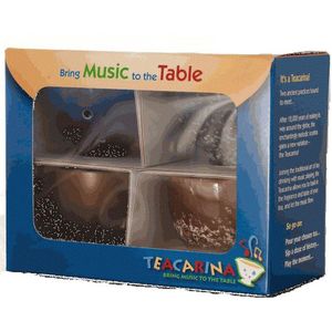 STL TeaCarina - Teacup and Ocarina in One! - 4-Pack