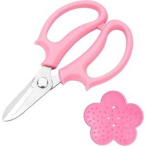 Tuinschaar, Rozenschaar, Professionele Plantenschaar, Scherp, Narcissen Snoeien Roestvrijstalen Messen Voor Bloemen Fruit Blad Takken Trimmen