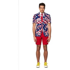 OppoSuits Americool - Heren Kostuum - Zomer - USA - Maat 54