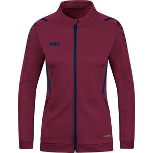 Jako - Polyester Jacket Challenge Women - Donkerrood Trainingsjack-38