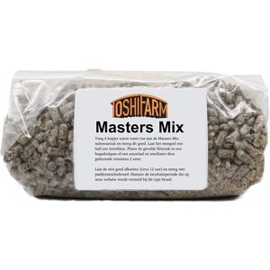 ToshiFarm Masters Mix - Substraat voor paddenstoelen -  Kweken op substraat - Paddenstoel Sporen kweken - Eco cadeau