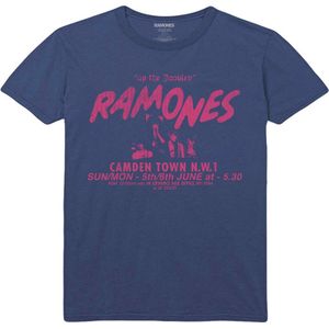 Ramones - Roundhouse Heren T-shirt - S - Blauw