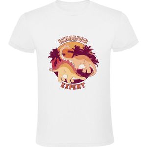 Dinosaur expert Heren T-shirt - dino - dinosaurus - world - dinosauriërs