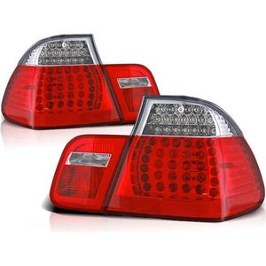 Achterlichten BMW E46 09 01-03 05 SEDAN ROOD HELDER LED