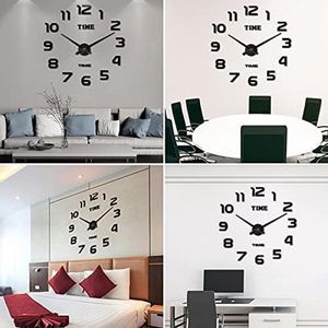 wandklok / decoratieve wandklok voor woonkamer, slaapkamer - Stil uurwerk