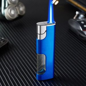 Suitable for daily gifts indoor and outdoor - Jet flame cigar lighter - Blue