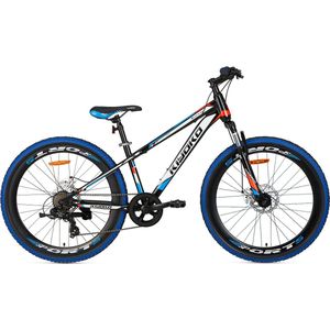 Supersuper Kiyoko Kinder Mountainbike - 7 versnellingen - 26 inch - Jongens - Zwart/Blauw