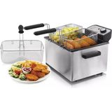 Emerio Familie 5L - Dubbele Frituurpan