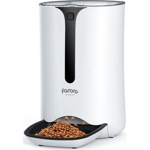 Faroro PF31 voerautomaat dispenser- Automatische Voerbak Kat en Hond - Voerdispenser - Voerinhoud 7L - 10s Spraakopname